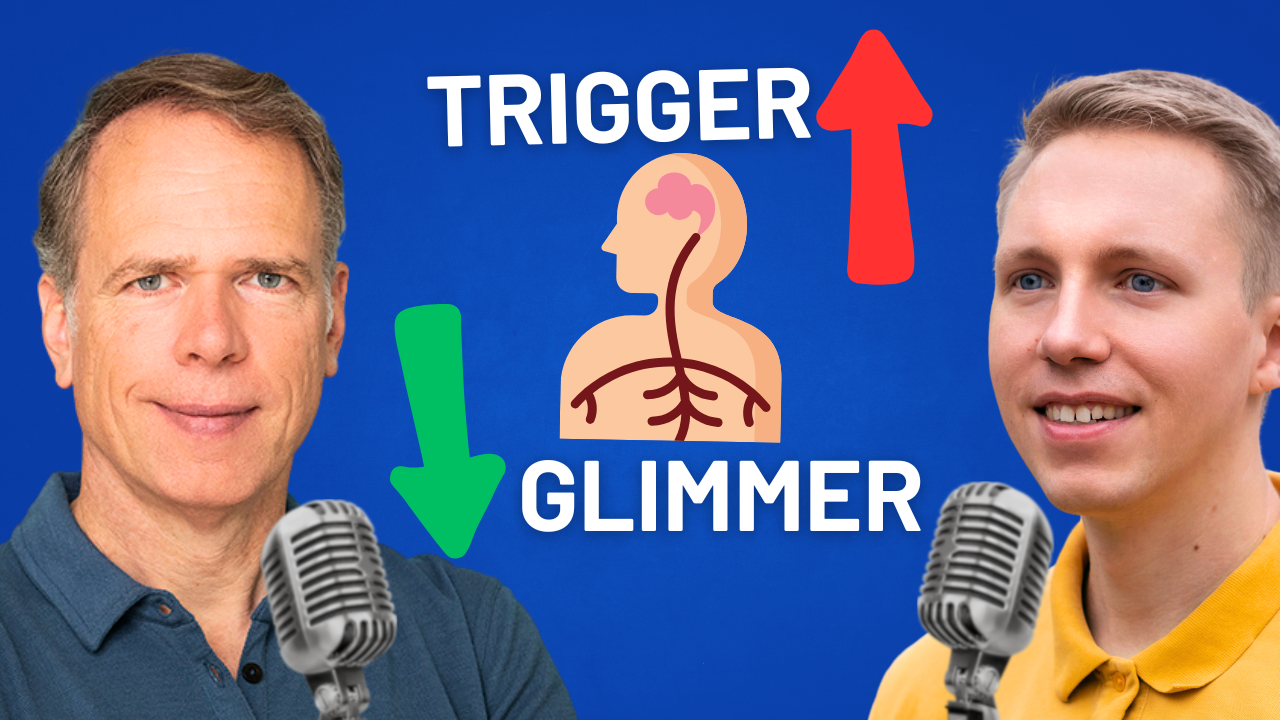 Interview mit Marcus Rosik über die Polyvagal-Theorie und die Beruhigung des Nervensystems. „Trigger“ und „Glimmer“ werden hervorgehoben.