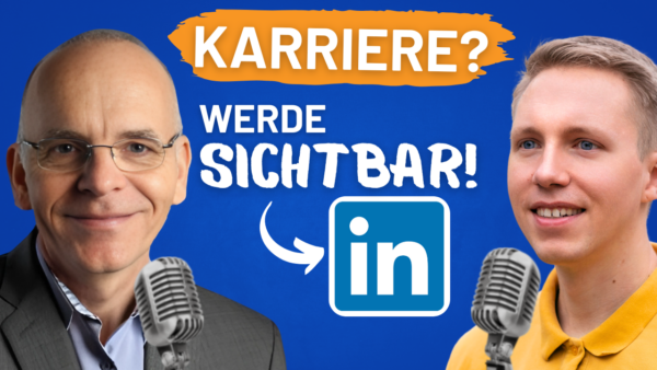 Václav Šulista und ein weiterer Mann diskutieren, wie LinkedIn Ihre Karriere voranbringen kann. #karriere #linkedin